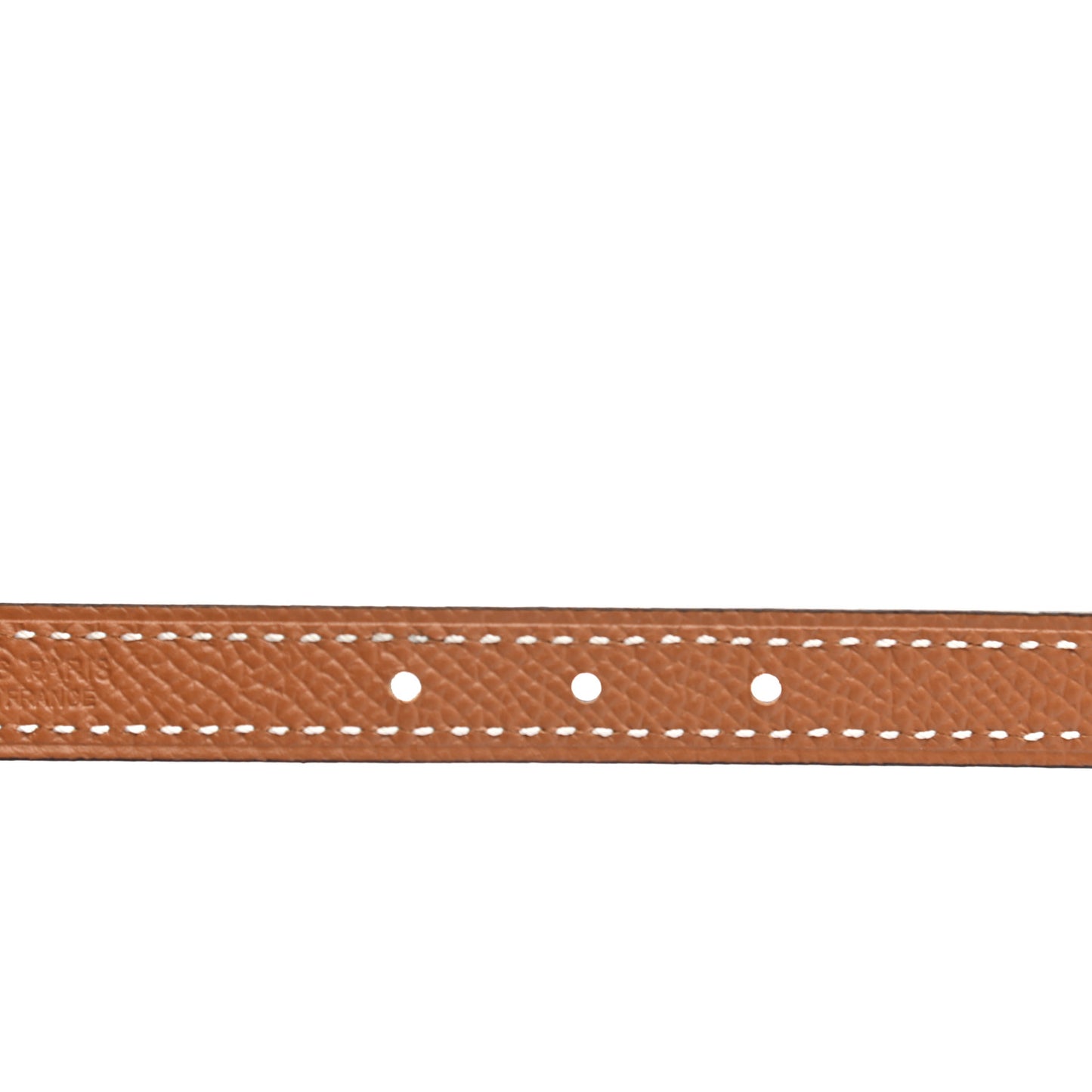 Epsom Swift Gourmette Equestre 13mm Belt 75 Black Gold
