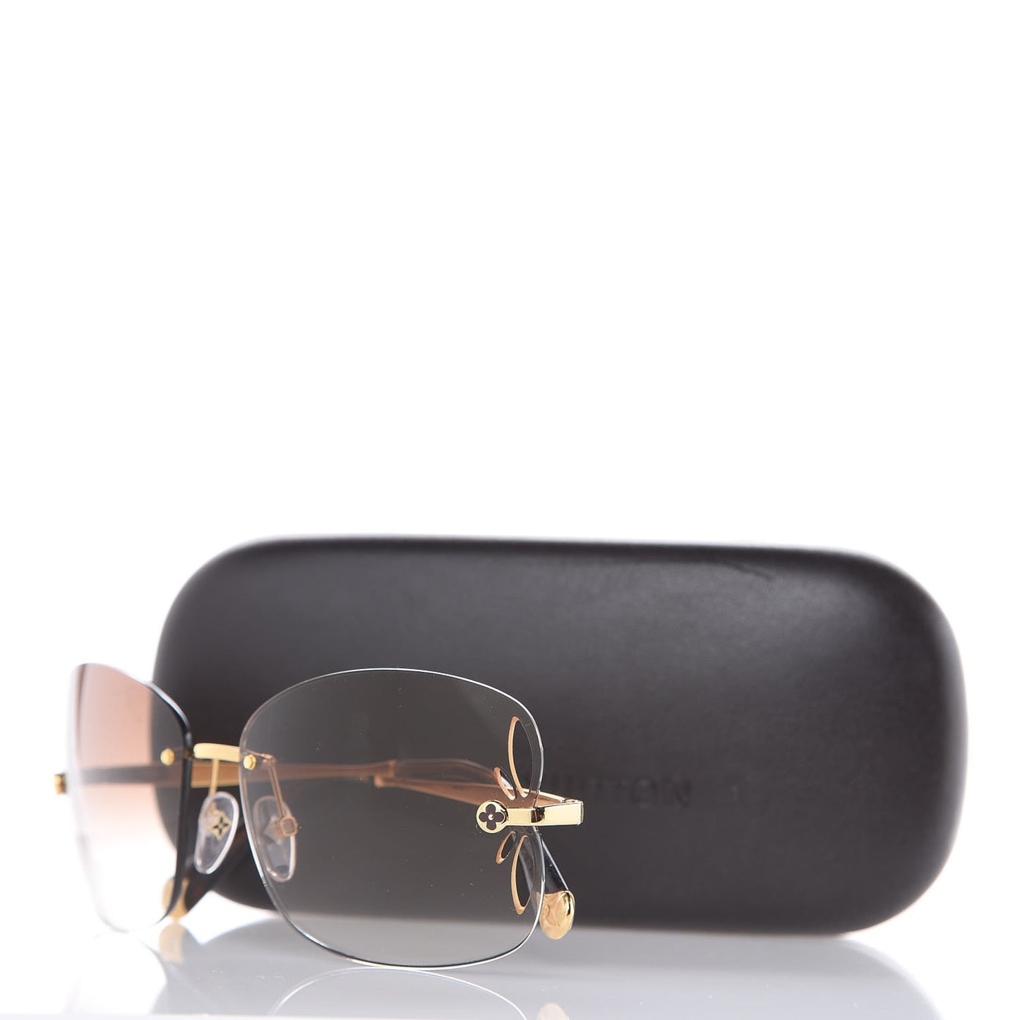 Lily Sunglasses Z0371U Brown Glitter