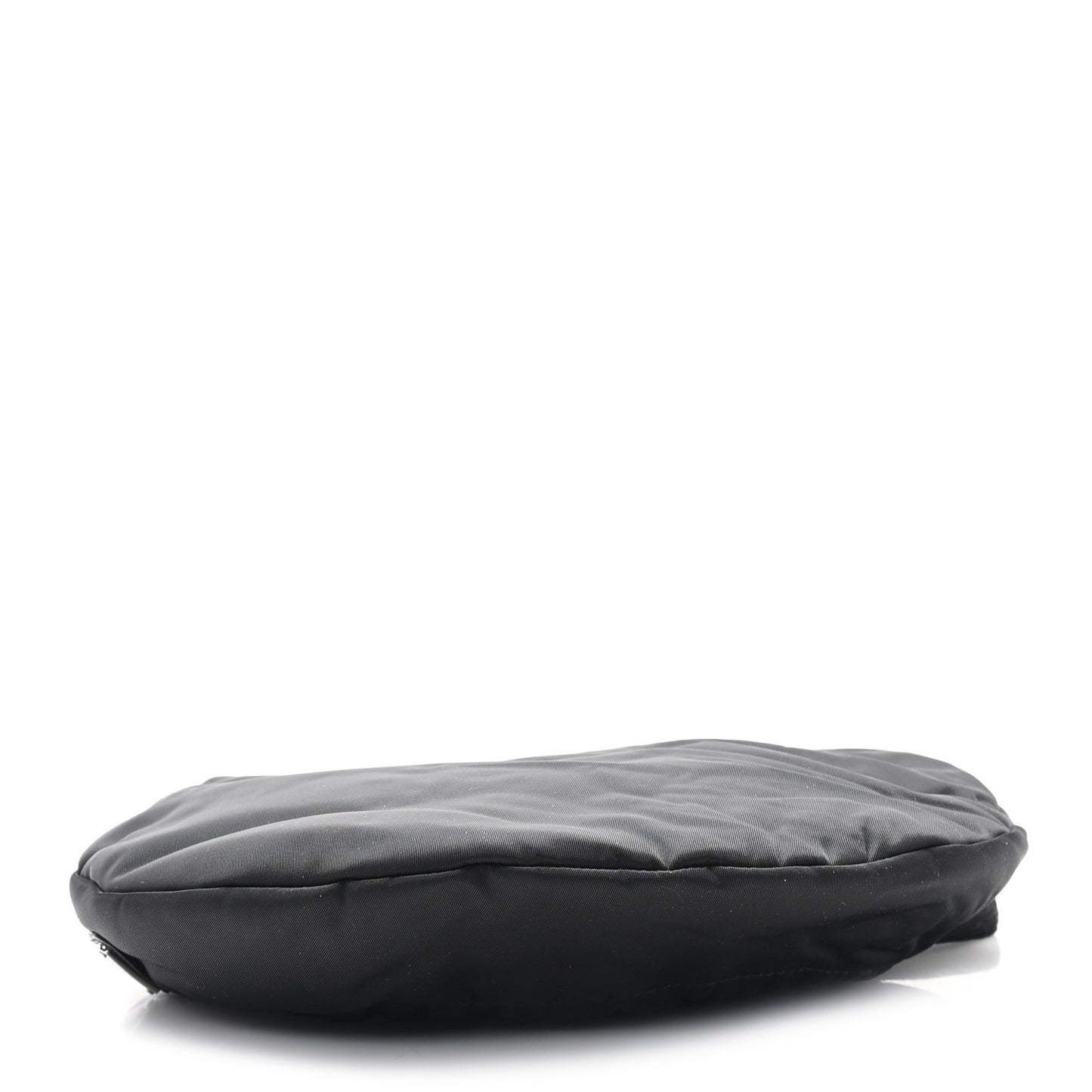Re-Nylon Metal Triangle Logo Beret L Black Black