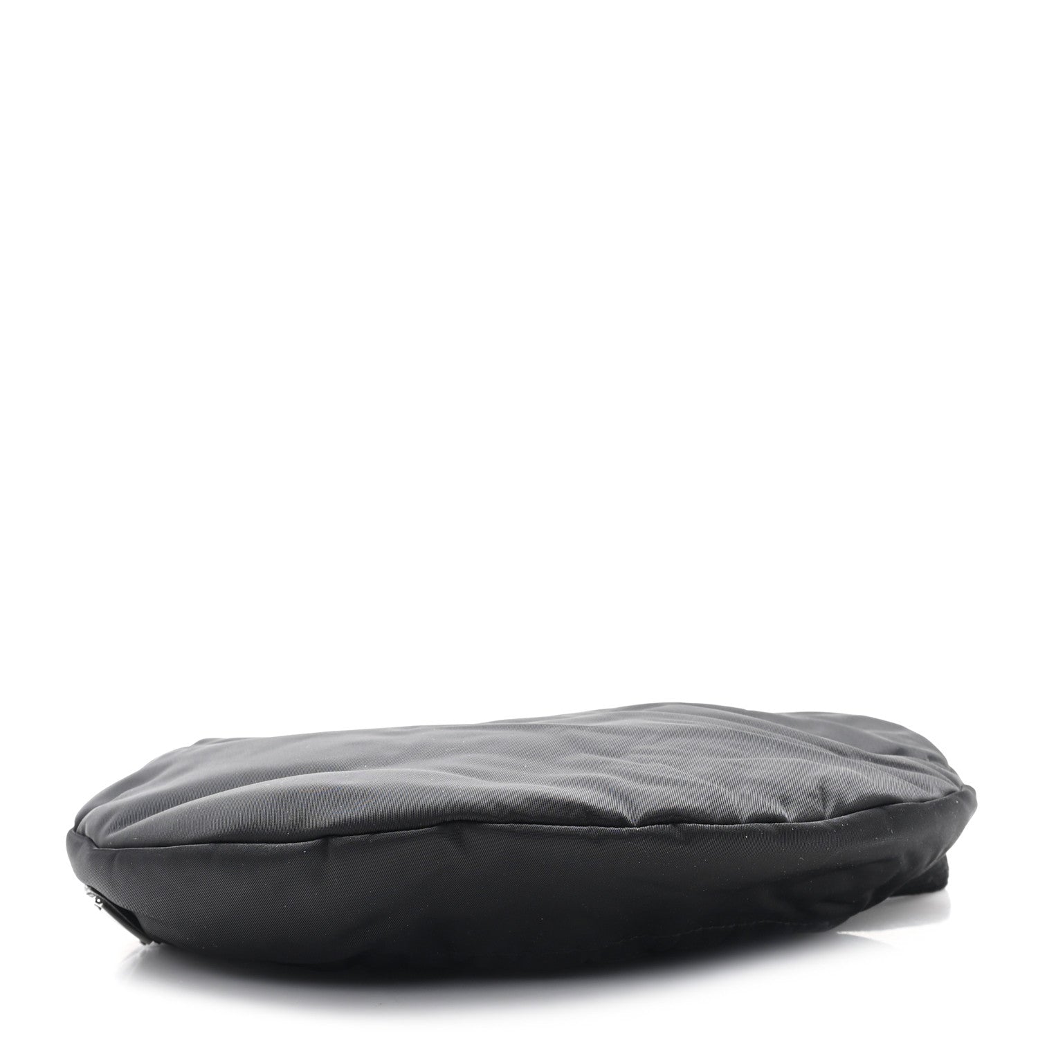 Prada Re-Nylon Metal Triangle Logo Beret L Black Black 4 of 8