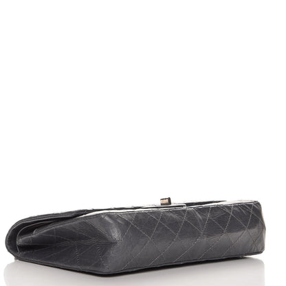 Chanel Aged Calfskin Quilted 2.55 Reissue 226 Flap Grey 4 of 10