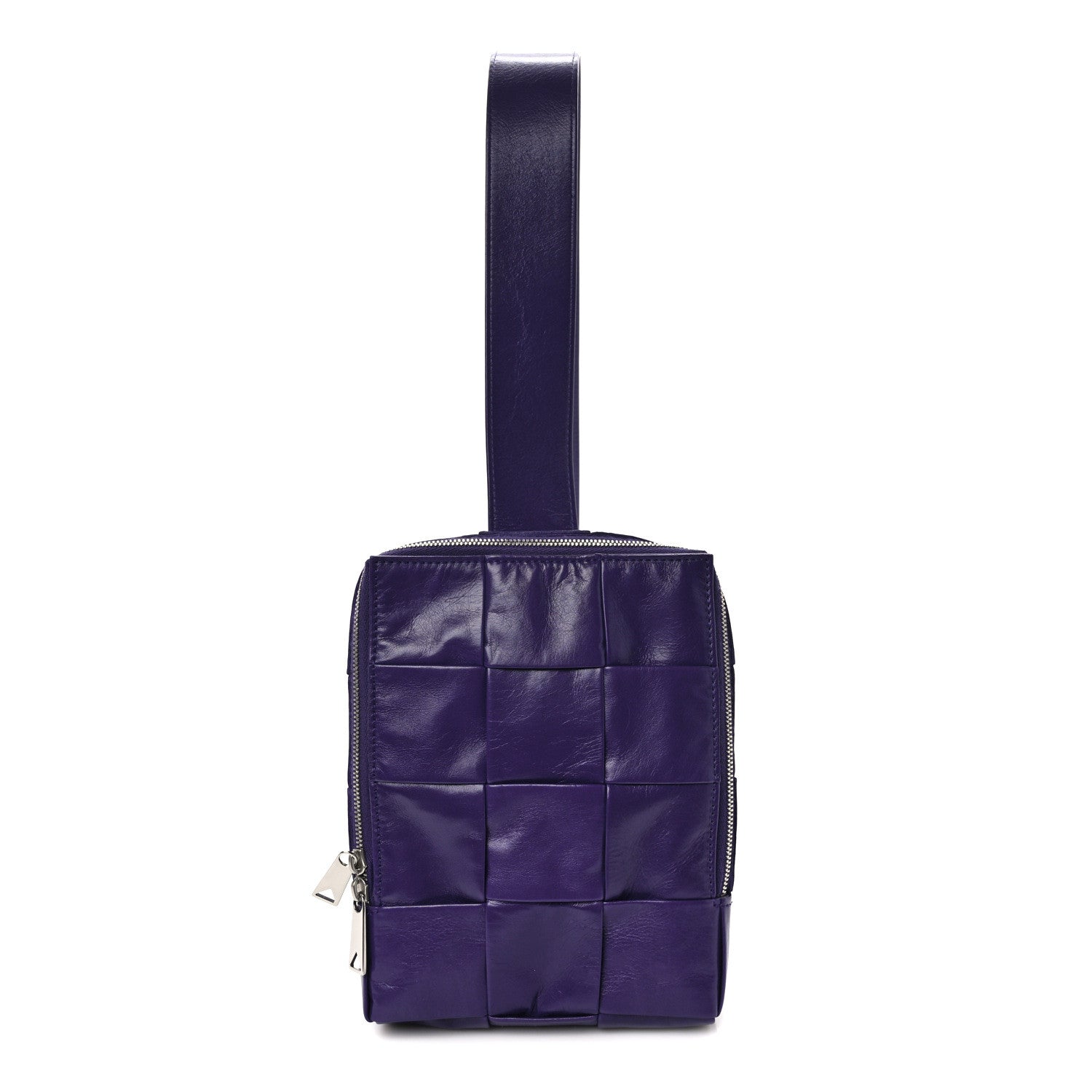 Bottega Veneta Calfskin Intreccio Mini Cassette Sling Bag Unicorn 1 of 8