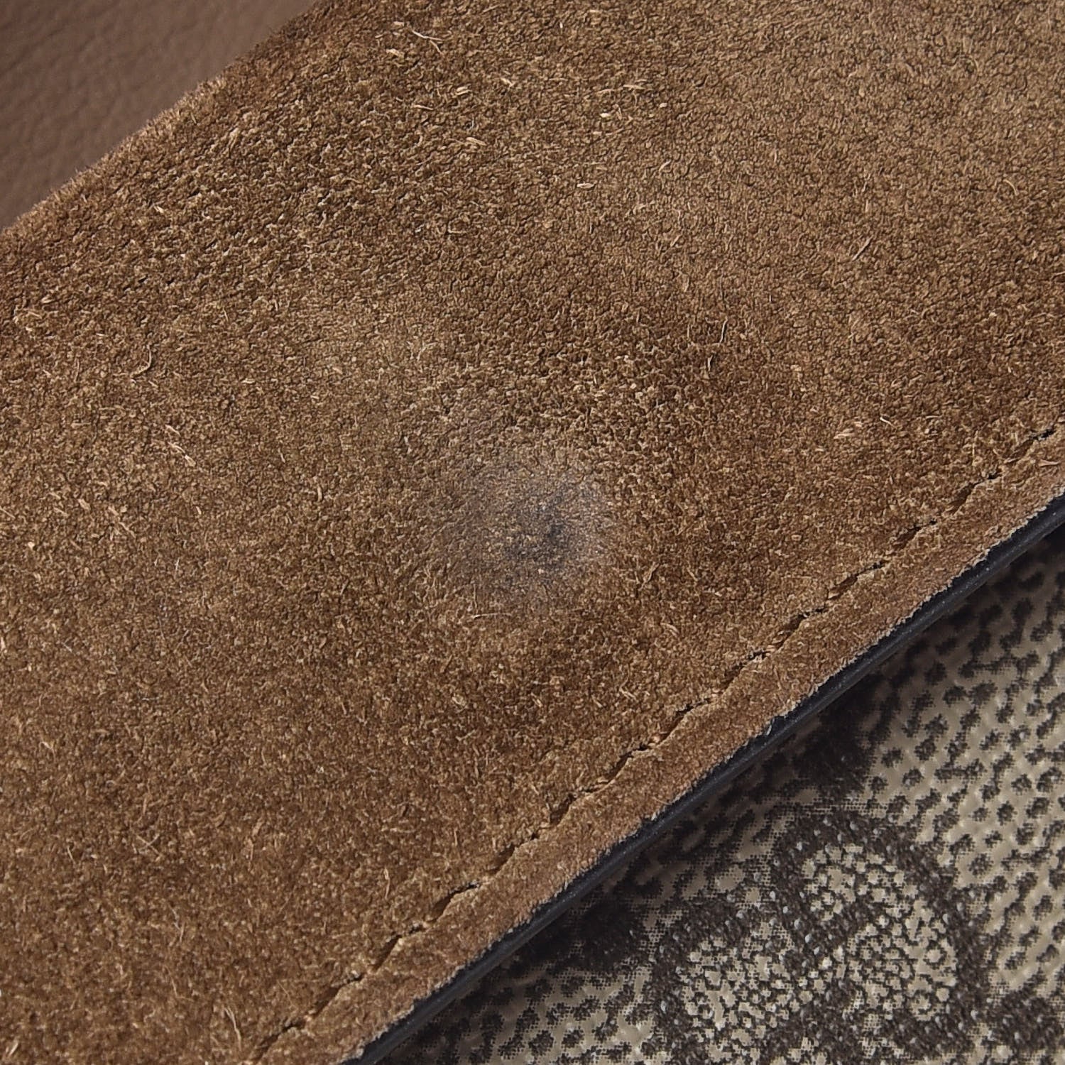 Gucci GG Supreme Monogram Super Mini Dionysus Shoulder Bag Taupe 8 of 12