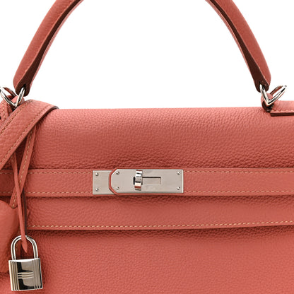 Hermes Togo Kelly Retourne 32 Crevette 8 of 12