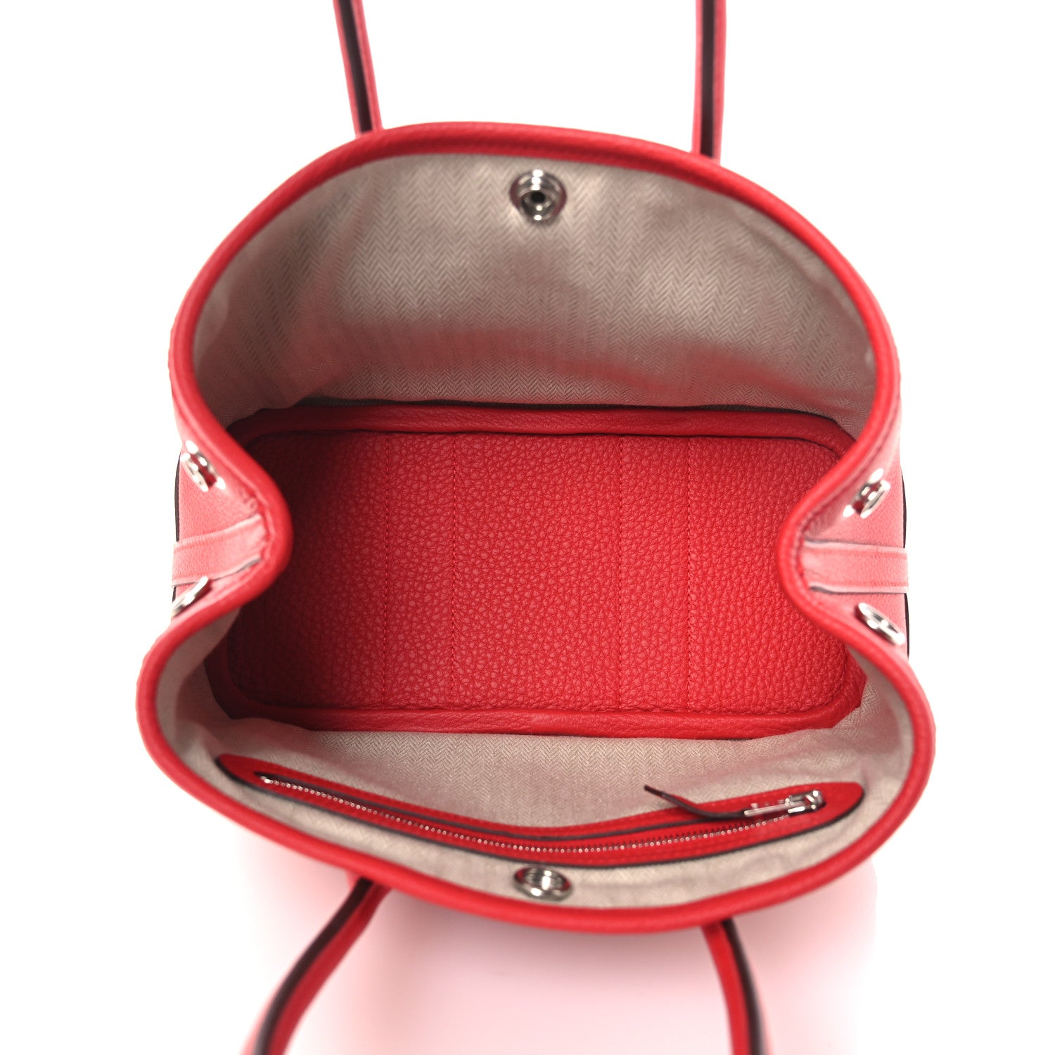 Hermes Togo Neo Garden 23 Rouge Radieux 4 of 9