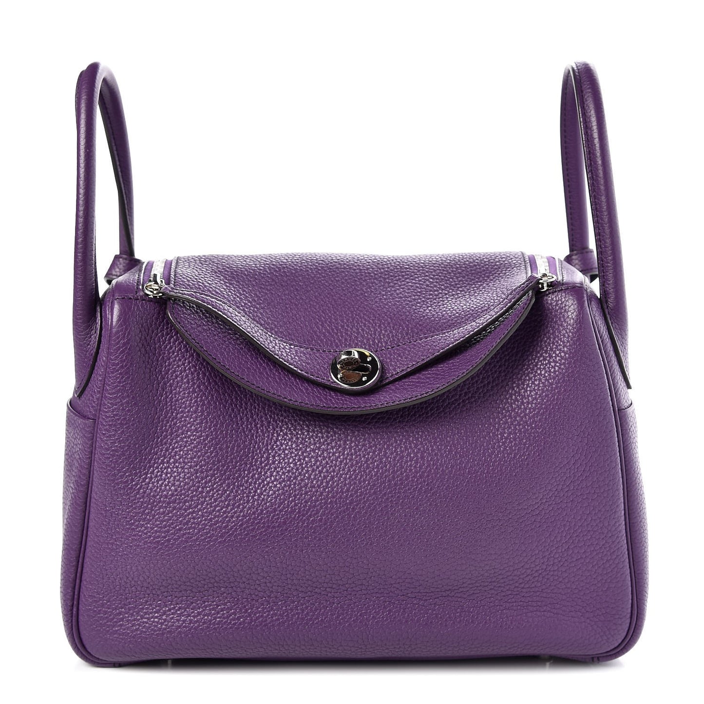 Taurillon Clemence Eclat Lindy 30 Ultraviolet Bleu Obscur