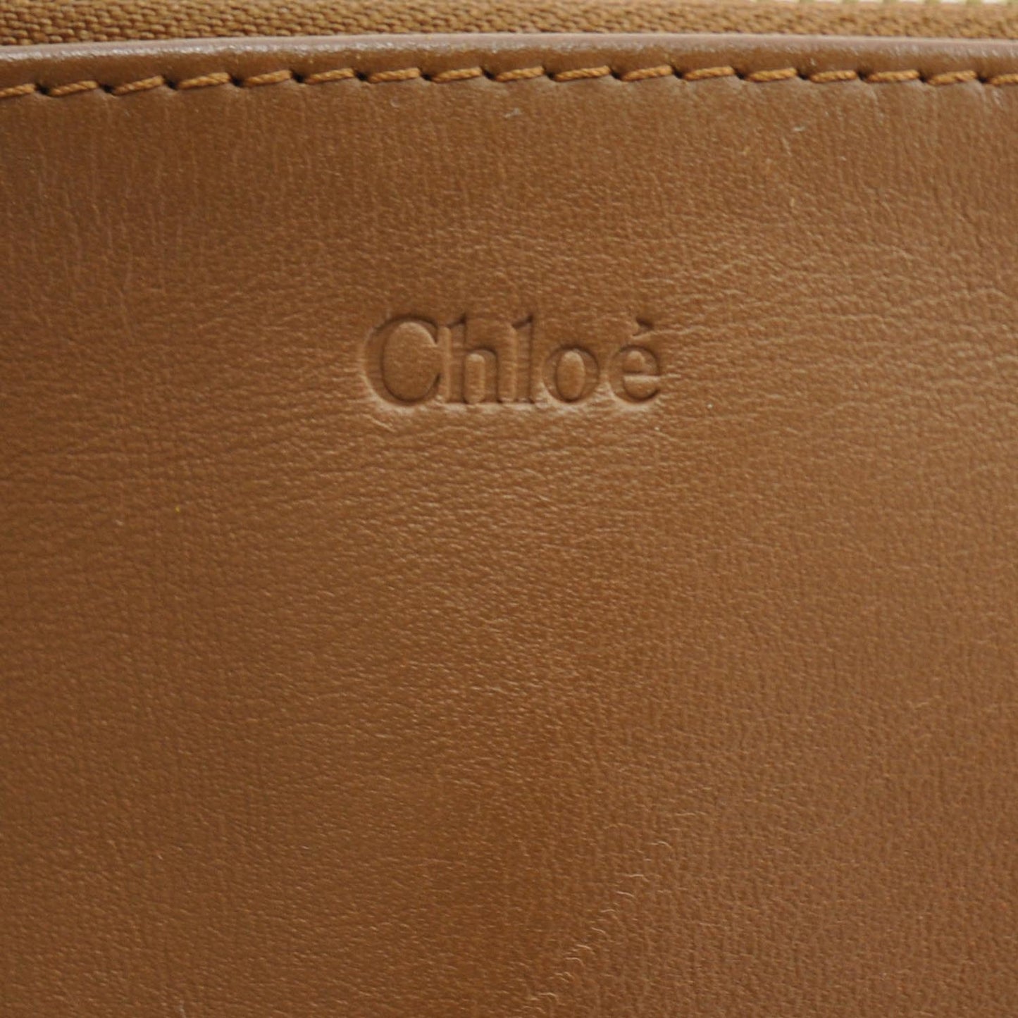 Leather Aurore Bucket Bag Beige