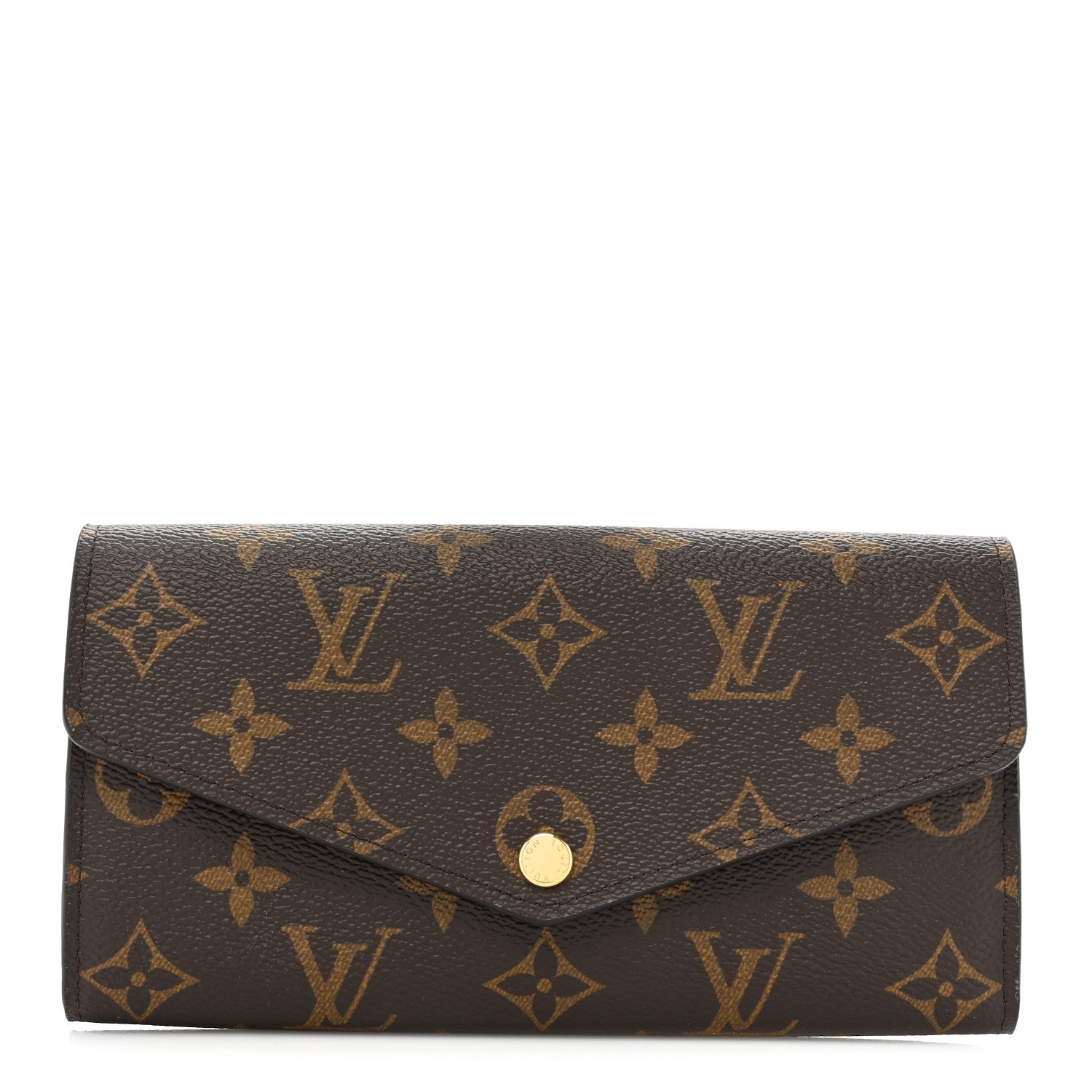 Louis Vuitton Monogram Sarah Wallet NM Coquelicot 1 of 15