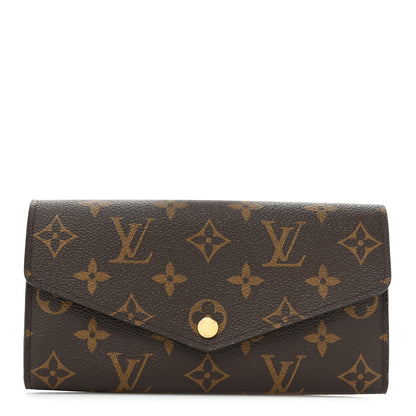 Louis Vuitton Monogram Sarah Wallet NM Coquelicot 1 of 15