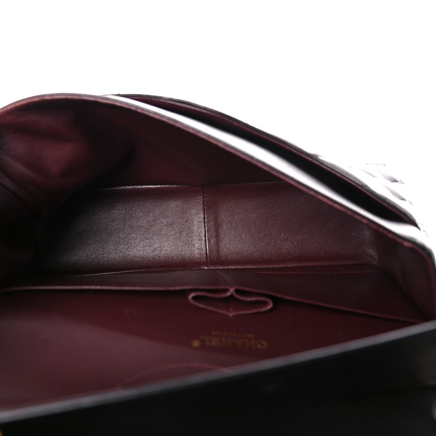 Chanel Lambskin Quilted Jumbo Double Flap Black 5 of 13