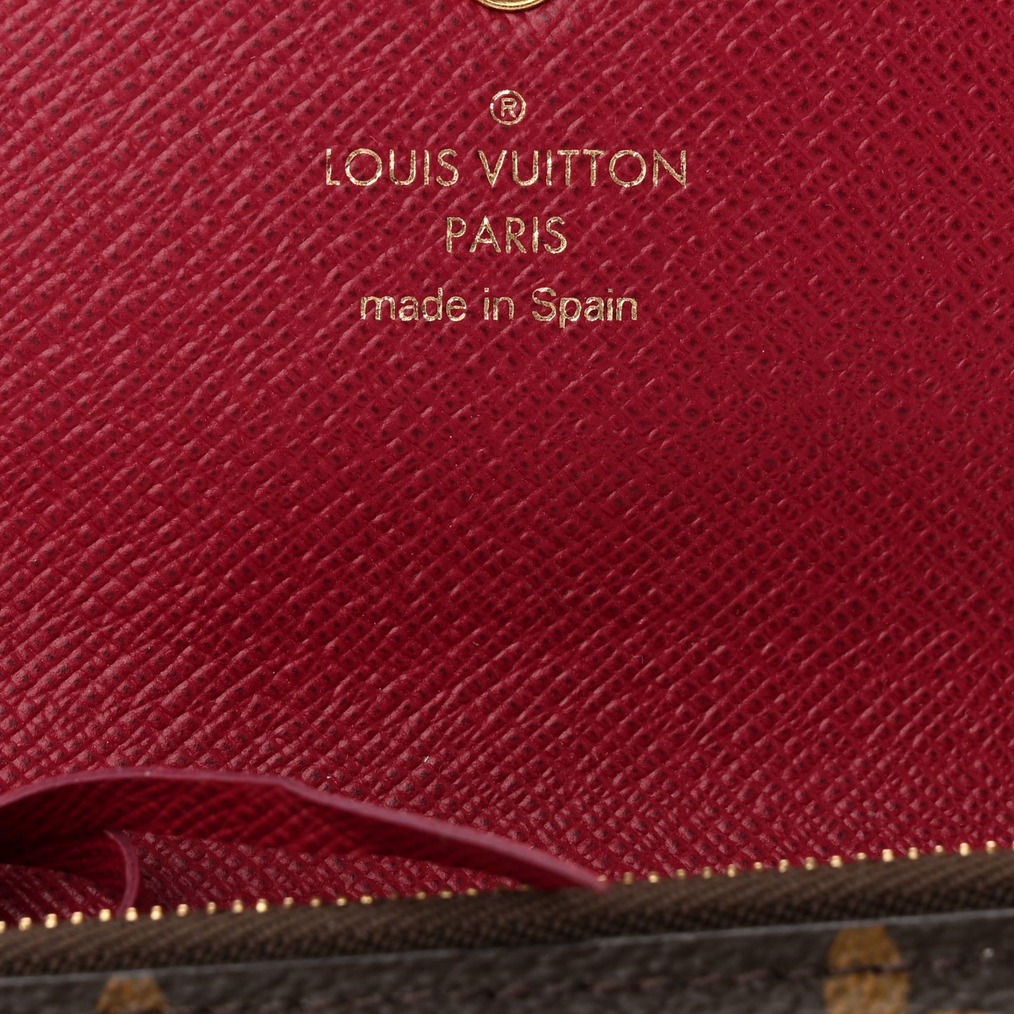 Monogram Rosalie Coin Purse Fuchsia