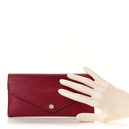 Louis Vuitton Epi Josephine Wallet Fuchsia 2 of 15