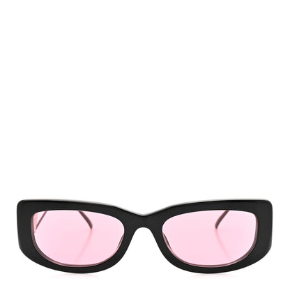 Prada Acetate Sunglasses SPR 14Y Black Pink 2 of 7