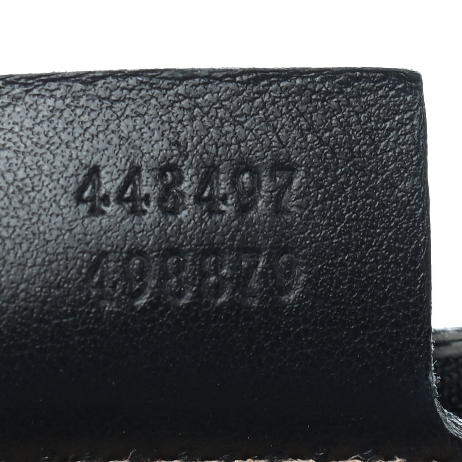 Gucci Calfskin Matelasse Small GG Marmont Shoulder Bag Black 7 of 12