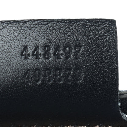 Gucci Calfskin Matelasse Small GG Marmont Shoulder Bag Black 7 of 12