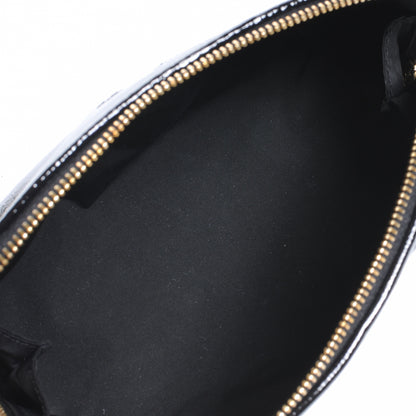Saint Laurent Patent Belle de Jour Cosmetic Case Black 5 of 7