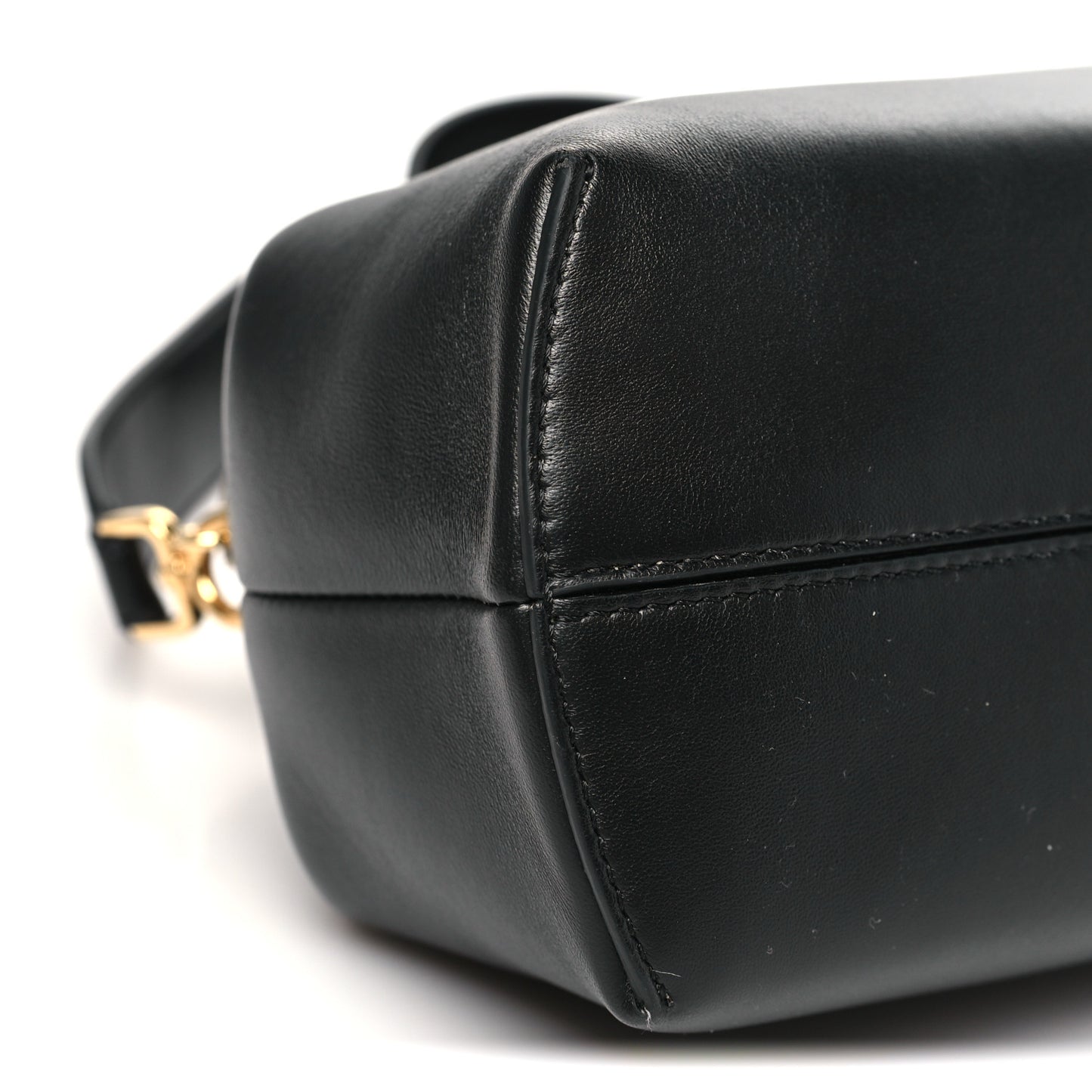 Shiny Nappa Medium Fendi First Black
