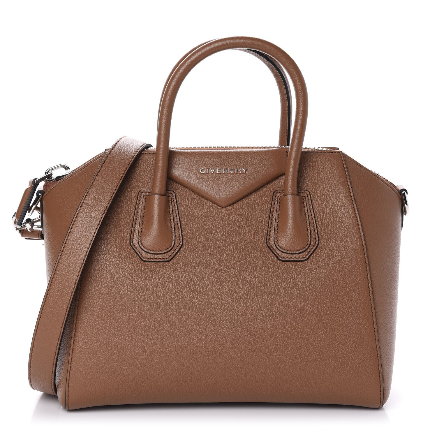 Givenchy Sugar Goatskin Small Antigona Pony Brown 1 of 11