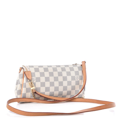 Louis Vuitton Damier Azur Eva Clutch 3 of 14