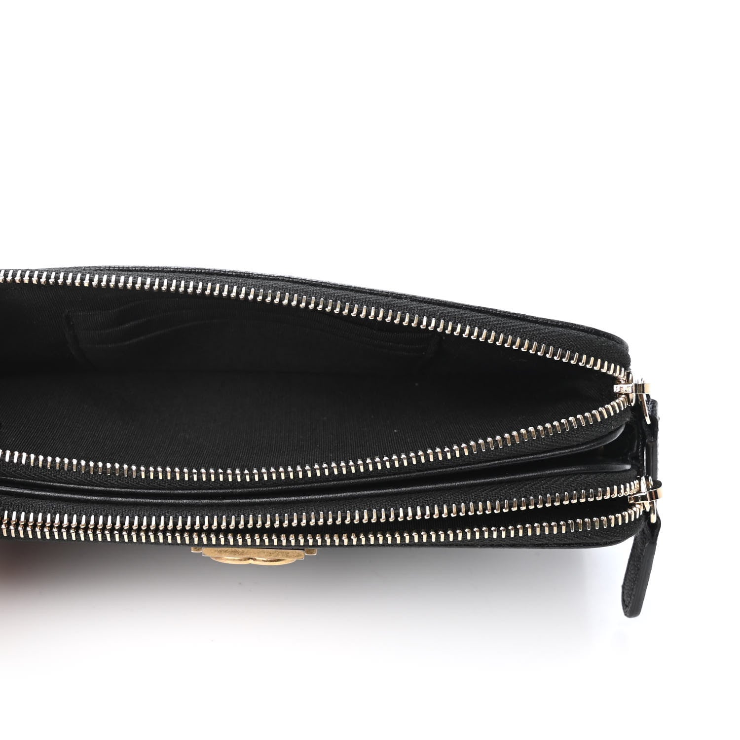 Chanel Caviar Quilted Small Boy Clutch With Chain Black 4 of 5