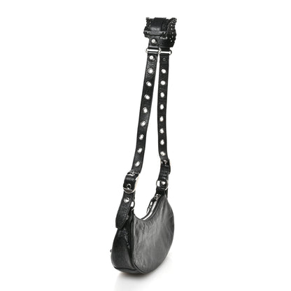 Balenciaga Agneau Arena Le Cagole Shoulder Bag XS Black 4 of 13