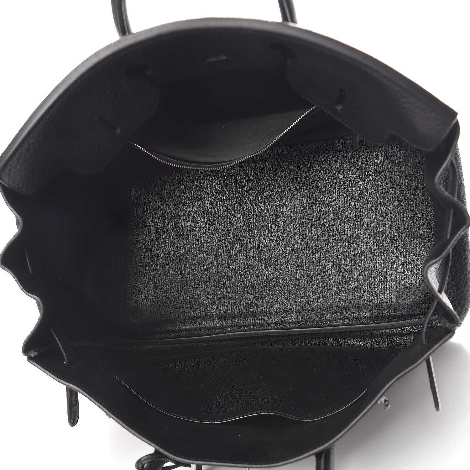 Hermes Taurillon Clemence Birkin 35 Black 15 of 40