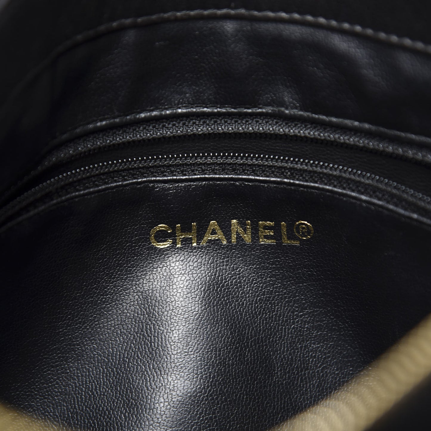 Lambskin CC Shoulder Bag Black