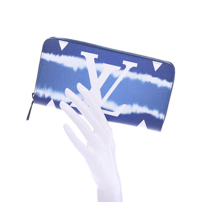 Louis Vuitton Monogram Escale Zippy Wallet Blue 2 of 7