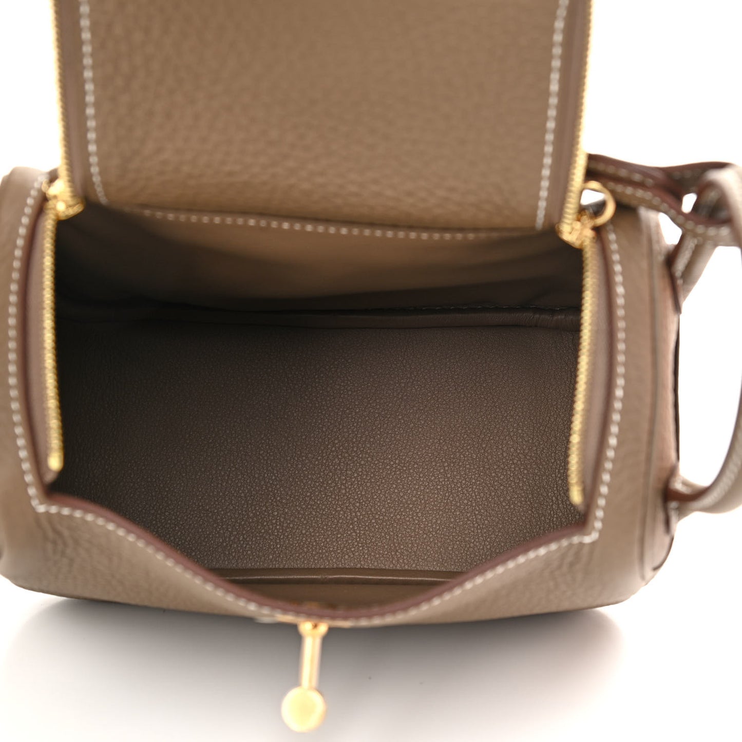 Taurillon Clemence Mini Lindy 20 Etoupe