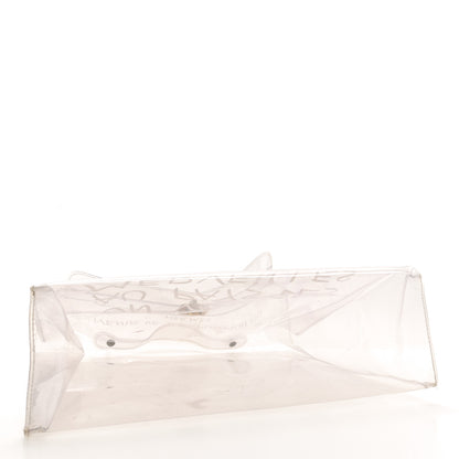 Hermes Vinyl Souvenir De L'Exposition Kelly Transparent 4 of 15