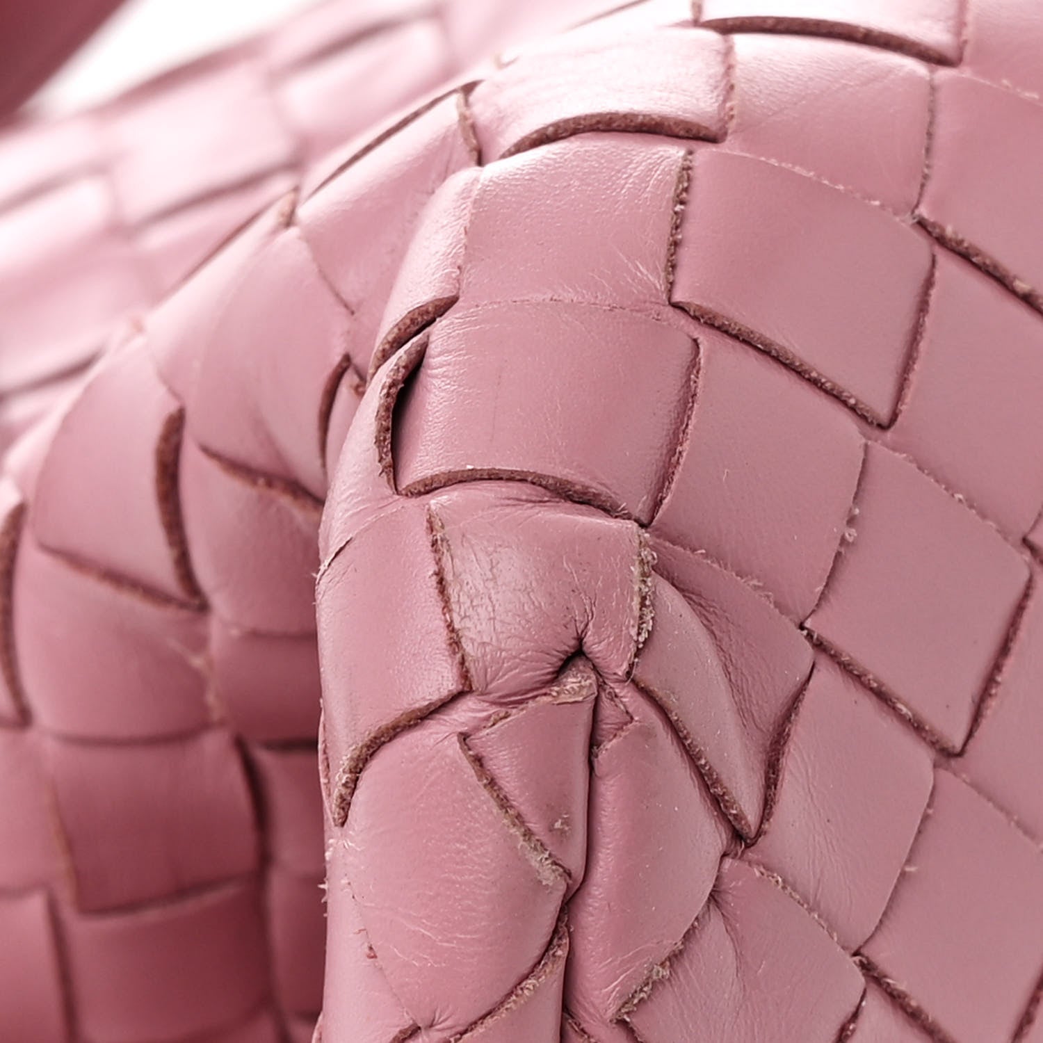 Bottega Veneta Light Calf Intrecciato Medium Roma Mallow 12 of 14