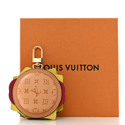 Louis Vuitton Monogram Calfskin Burger Pouch Charm Bag Charm 4 of 4