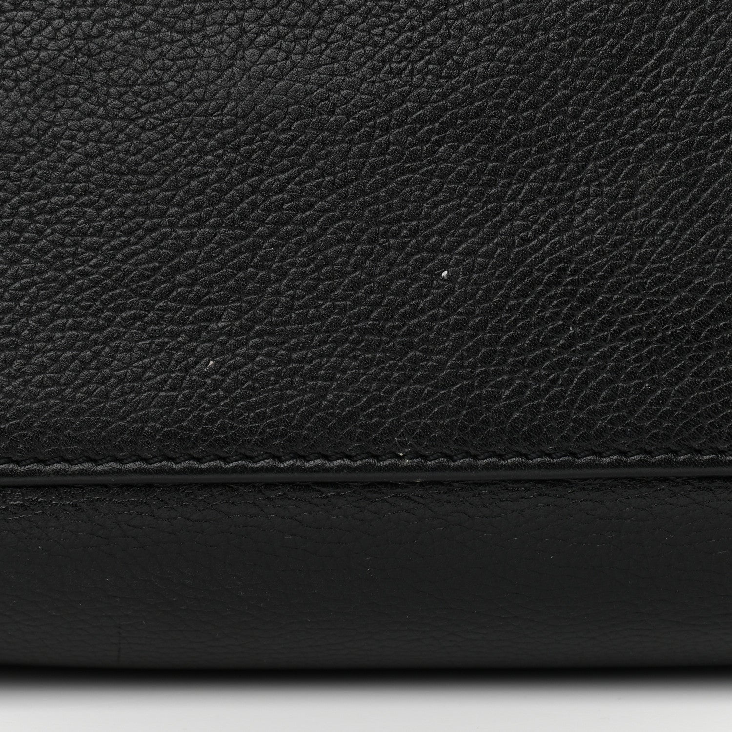Chanel Calfskin Cerf Executive Shopper Tote Black 10 of 12