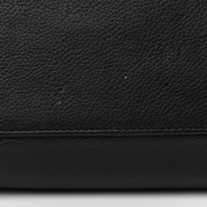Chanel Calfskin Cerf Executive Shopper Tote Black 10 of 12