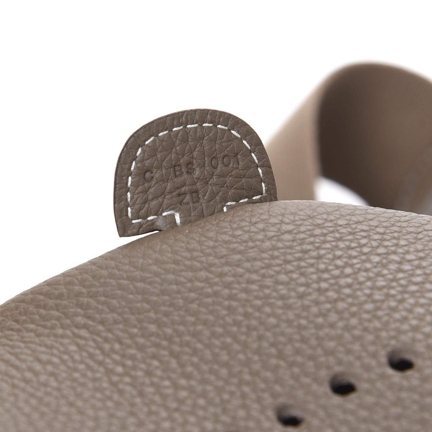 Hermes Taurillon Clemence Evelyne III PM Etoupe 6 of 12