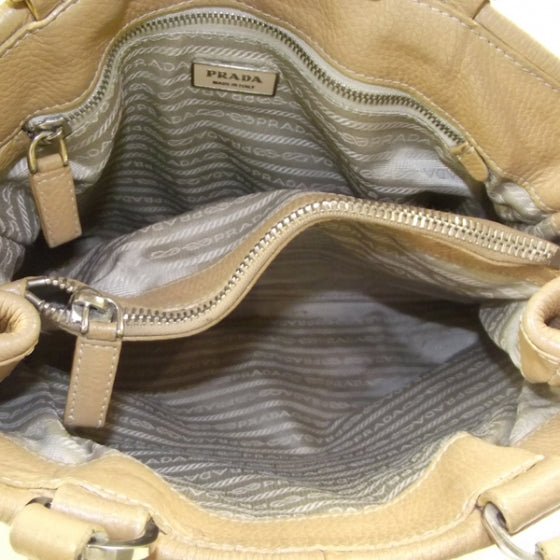 Prada Vitello Daino Shopping Bag 8 of 9