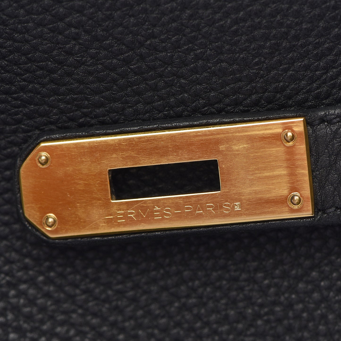 Togo Birkin 35 Black
