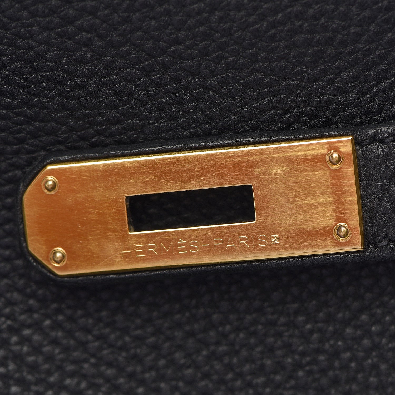 Hermes Togo Birkin 35 Black 16 of 36