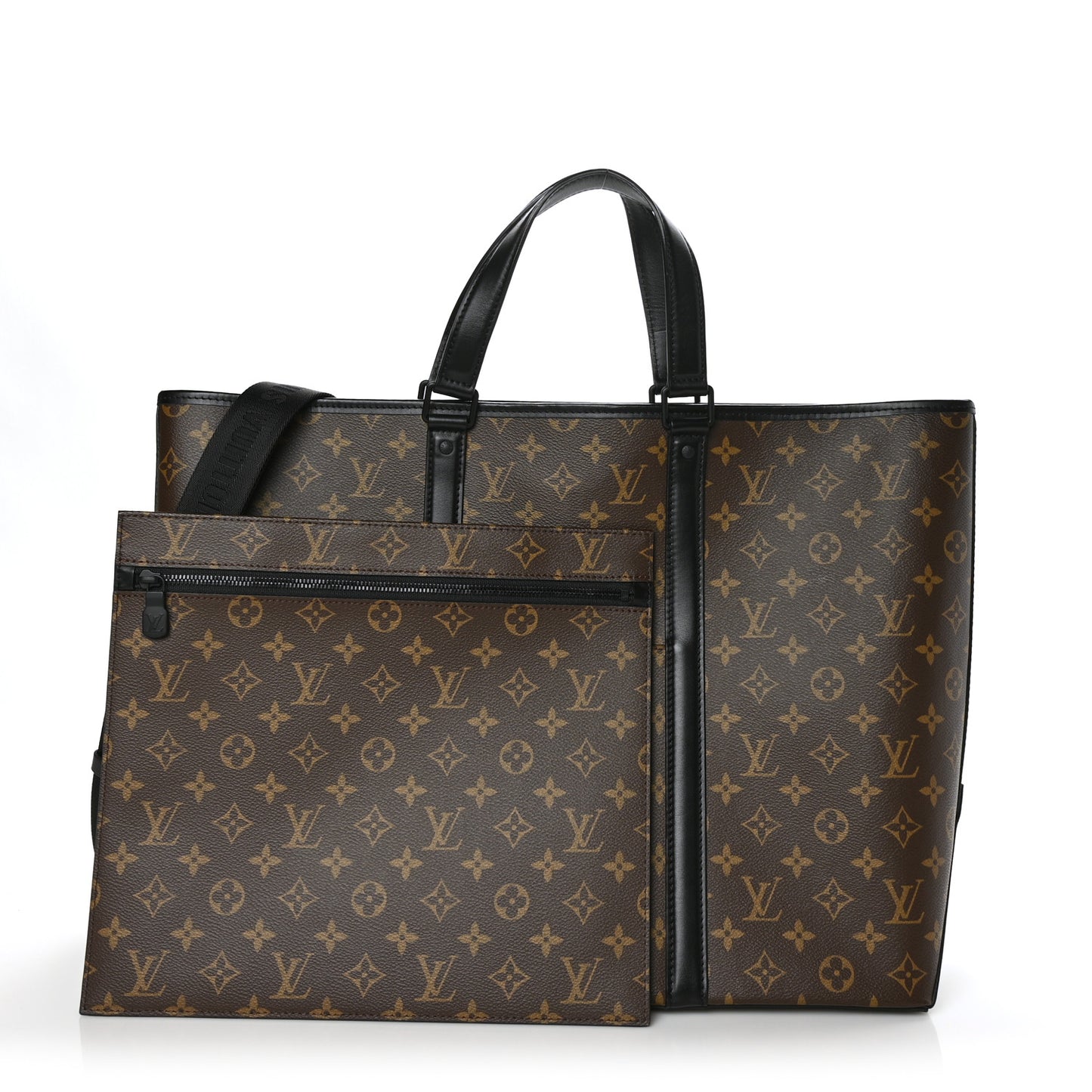 Monogram Macassar Weekend Tote GM