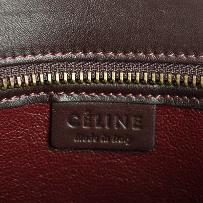 Celine Satin Calfskin Nano Tri-Color Luggage Orchid 6 of 8