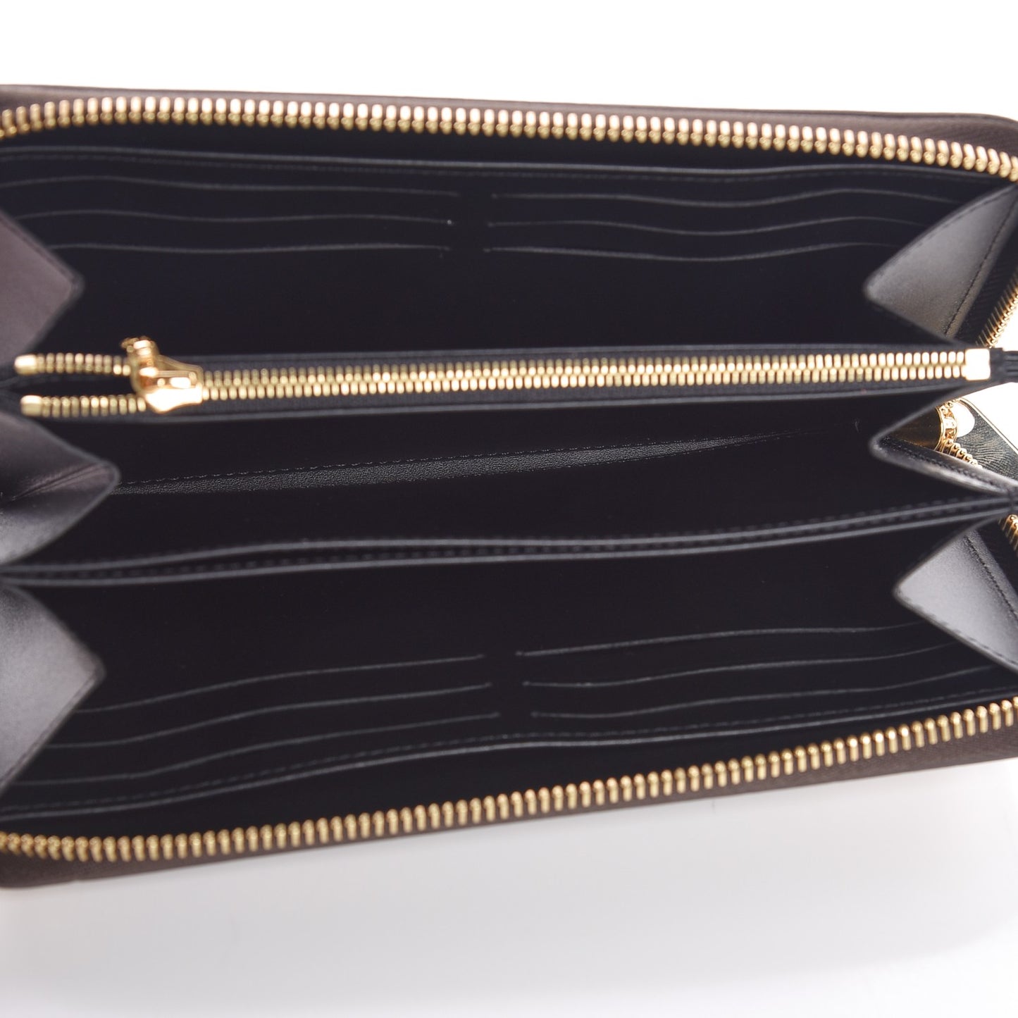Transformed Damier Ebene Time Trunk Zippy Wallet