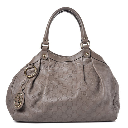 Gucci Guccissima Medium Sukey Tote Taupe 1 of 12