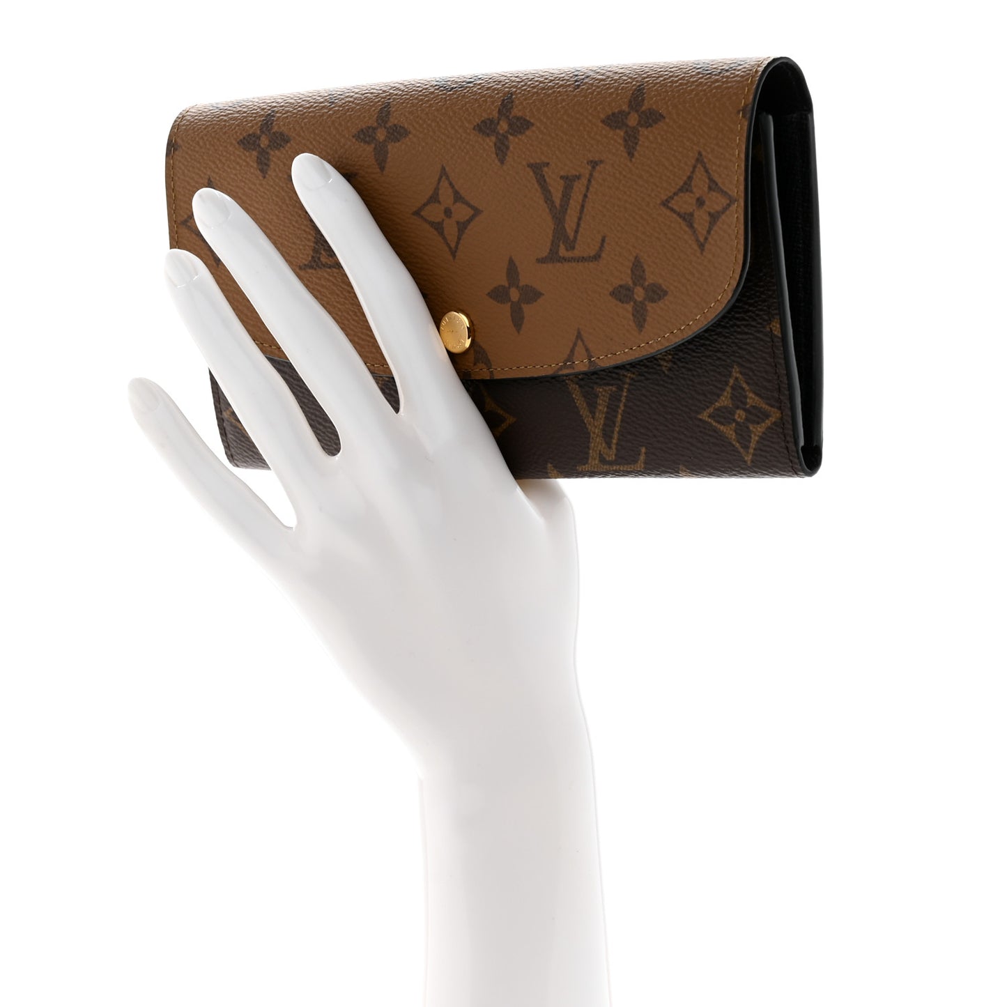 Reverse Monogram Emilie Wallet