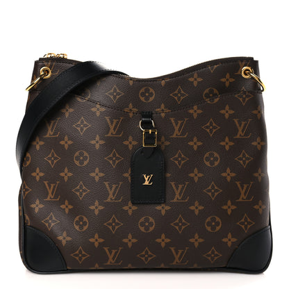 Louis Vuitton Monogram Odeon MM Black 1 of 8