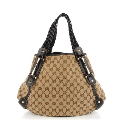 Gucci Monogram Medium Pelham Shoulder Bag Dark Brown 1 of 7