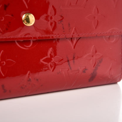 Louis Vuitton Vernis Porte Tresor International Wallet Pomme D'Amour 12 of 12