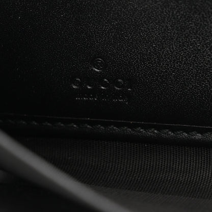Gucci Guccissima Zip Around Long Wallet Black 6 of 8