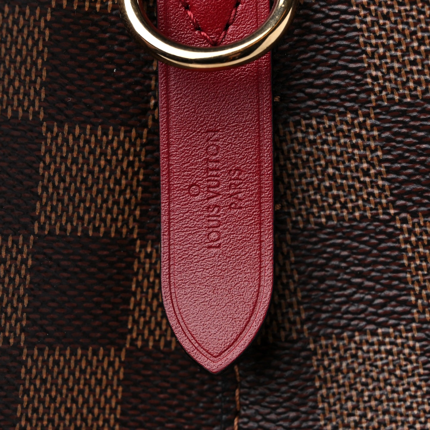 Damier Ebene Neonoe MM Cherry Berry