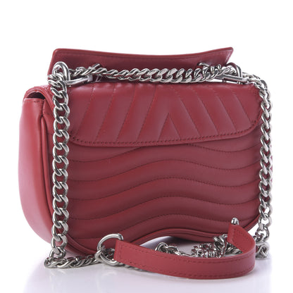 Louis Vuitton Calfskin Love Lock New Wave Chain PM Ecarlate 3 of 8