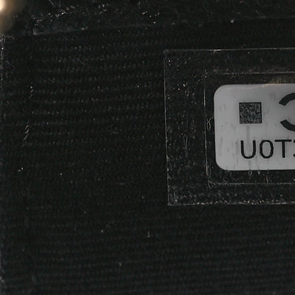 Chanel Mesh Shiny Lambskin Clutch With Chain  Black 8 of 11